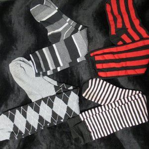 4 Pair Knee-Hi/Over the Knee Socks
